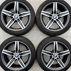 Genuine BMW 17 Inch Alloy Wheels Styling 379 for 1 & 2 Series F20 F21 F22 – 225/45 Tyres