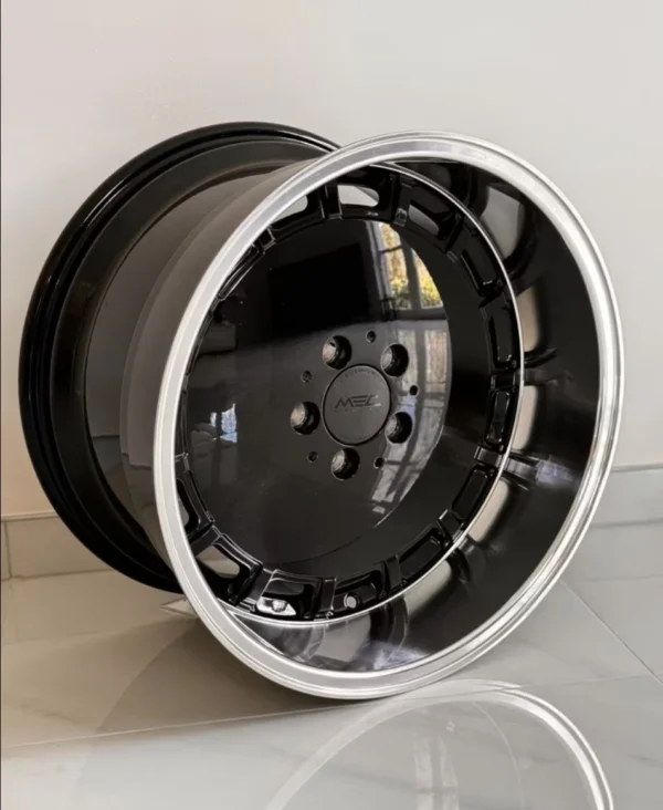 MEC Design MeClassico2 18 Inch Black Alloy Wheels 5x112 – Set of 4 for Mercedes-Benz