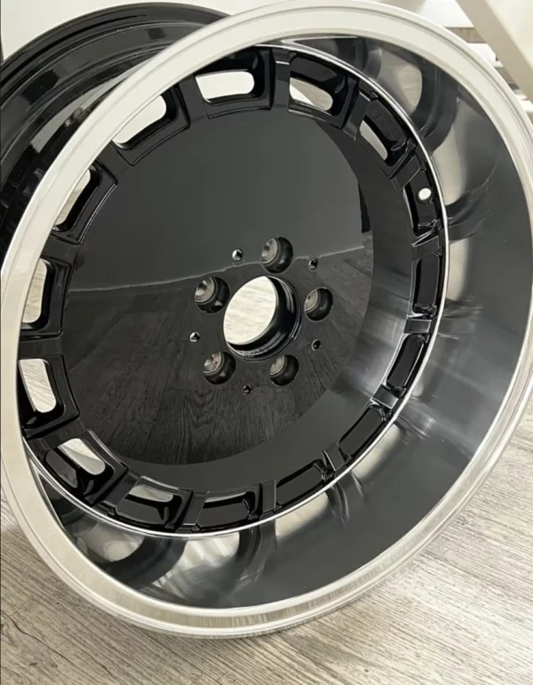 MEC Design MeClassico2 18 Inch Black Alloy Wheels 5x112 – Set of 4 for Mercedes-Benz