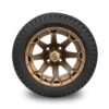 Golf Cart Wheels Bronze 12"