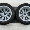 Genuine Volkswagen Polo 15 Inch Silver 10-Spoke Alloy Wheels with 185/60 Tyres – 6C0601025