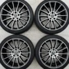 Genuine Mercedes-Benz SLC W172 18 Inch Black Polished Alloy Wheels with 225/245 Tyres – Set of 4