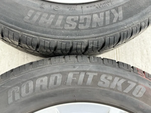 Genuine Volkswagen Polo 15 Inch Silver 10-Spoke Alloy Wheels with 185/60 Tyres – 6C0601025