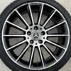 Genuine Mercedes-Benz SLC W172 18 Inch Black Polished Alloy Wheels with 225/245 Tyres – Set of 4