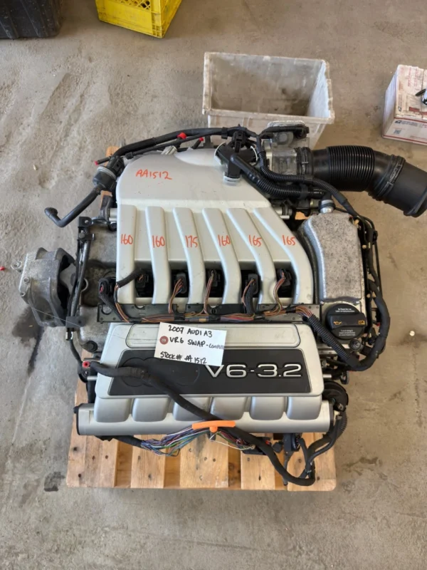 2006–2007 Audi A3 / VW Golf R32 3.2L VR6 BUB Complete Engine Motor – 135K 2006–2007 Audi A3 / VW Golf R32 3.2L VR6 BUB Complete Engine Motor – 135K