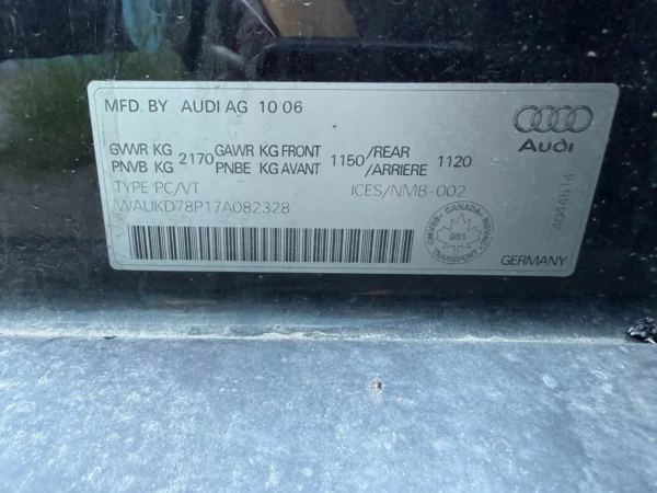 s-l1600 (33) 2006–2007 Audi A3 / VW Golf R32 3.2L VR6 BUB Complete Engine Motor – 135K