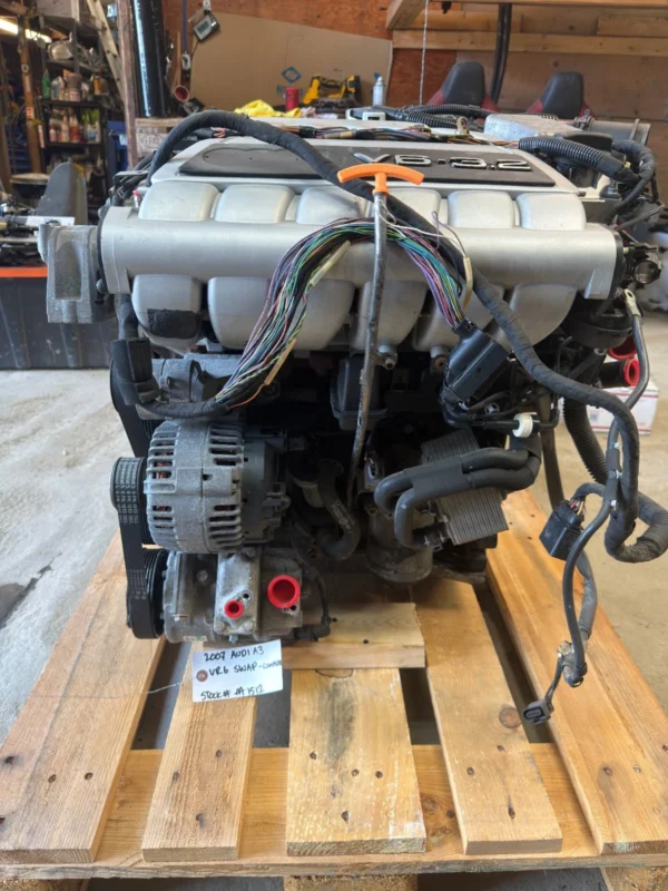 s-l1600 (35) 2006–2007 Audi A3 / VW Golf R32 3.2L VR6 BUB Complete Engine Motor – 135K