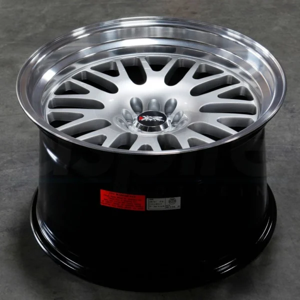 XXR 531 17x8 Hyper Silver Alloy Wheels 5x100/5x114.3 ET35 73.1 – Set of 4