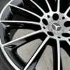 Genuine Mercedes-Benz SLC W172 18 Inch Black Polished Alloy Wheels with 225/245 Tyres – Set of 4