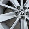 Genuine Volkswagen Polo 15 Inch Silver 10-Spoke Alloy Wheels with 185/60 Tyres – 6C0601025