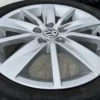 Genuine Volkswagen Polo 15 Inch Silver 10-Spoke Alloy Wheels with 185/60 Tyres – 6C0601025