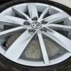 Genuine Volkswagen Polo 15 Inch Silver 10-Spoke Alloy Wheels with 185/60 Tyres – 6C0601025