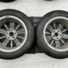 Genuine Volkswagen Polo 15 Inch Silver 10-Spoke Alloy Wheels with 185/60 Tyres – 6C0601025